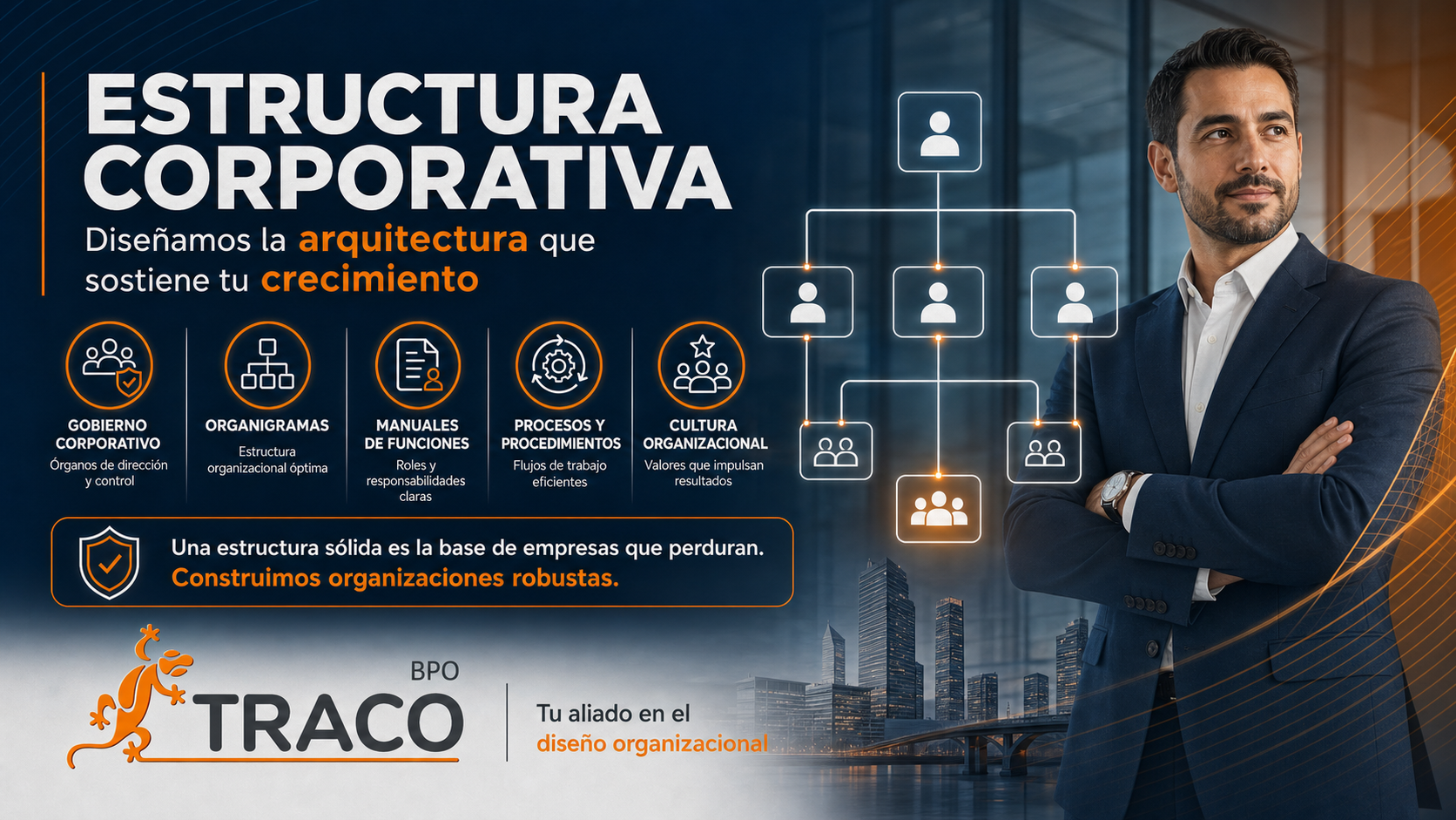 Caso de impacto TRACO 4: Estructura Corporativa